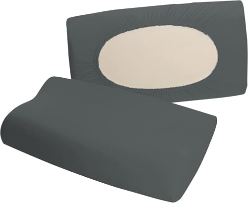 Erwin Müller Nackenstützkissenbezug Nürnberg Doppel-Jersey, anthrazit...