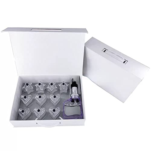 10pc Heart Shape and star Shape Plastic Cupping Cups of Cupping S...
