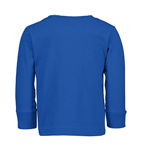 Finland - Country Soccer Crest Long Sleeve Toddler Cotton Jersey Shirt (Royal Blue, 2T) #TOP1