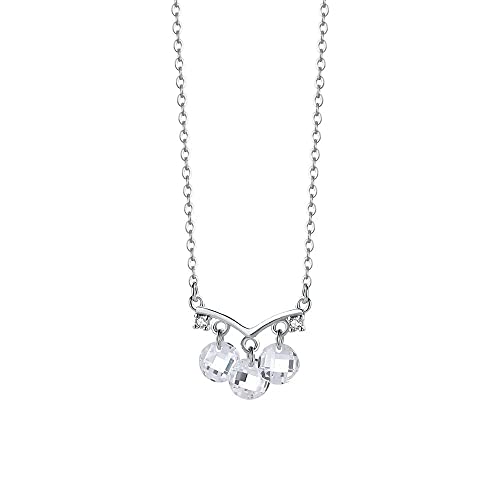 Pendentif en zircon brillant et argent Sterling 925, l'excellence de la joaillerie