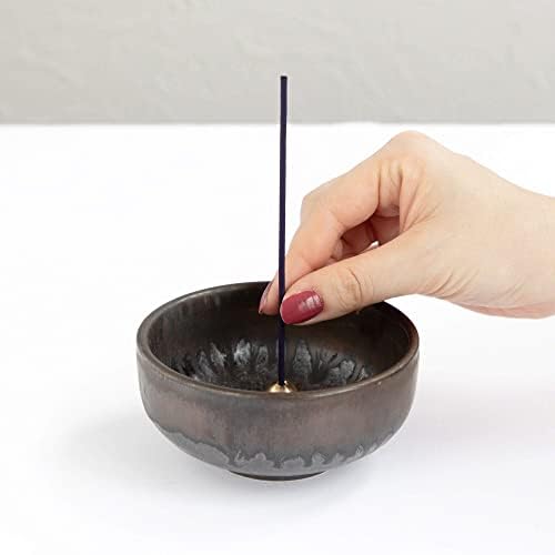 Asayu Japanese Low Smoke Incense Sticks Zen Scent Set ( Japanese Zen Garden & Wagiku Chrysanthemum ), Made in Japan 40gr Quality Variety Pack for Meditation