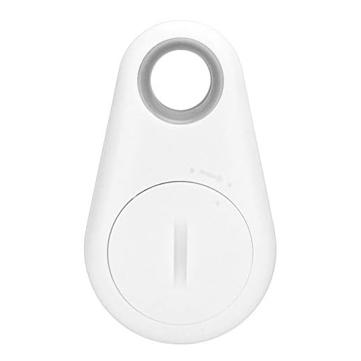 Pet GPS-tracker för hundar, Bluetooth GPS Key Finder Anti-Lost Dog Car Locator Children (vit)