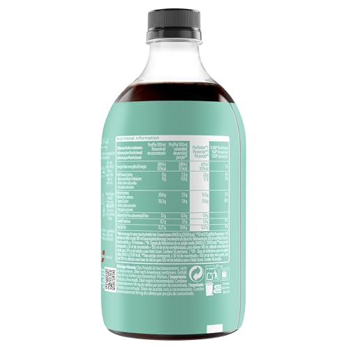 NESCAFÉ Espresso Concentrate Style Vanilla, aromatisierters Getränkekonzentrat mit löslichem Bohnenkaffee, Vanille-Geschmack, 1er Pack (1 x 500ml) Einweg-Flasche