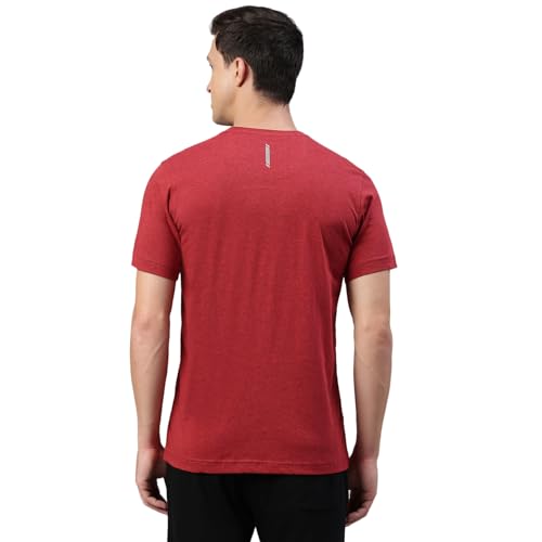 Van Heusen Men's Cotton Regular Fit Athleisure Crew Neck T-Shirt - Short Sleeve, Printed