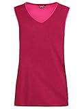 V-Ausschnitt VAUDE Damen Top Women\'s Essential Top, Crimson red, 44, 41330