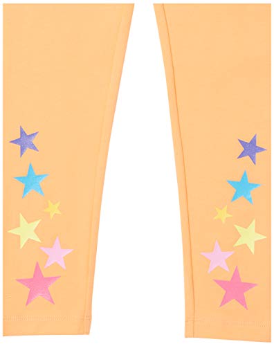 Image of Amazon Essentials Girls' Cotton Stretch Leggings, Multipacks