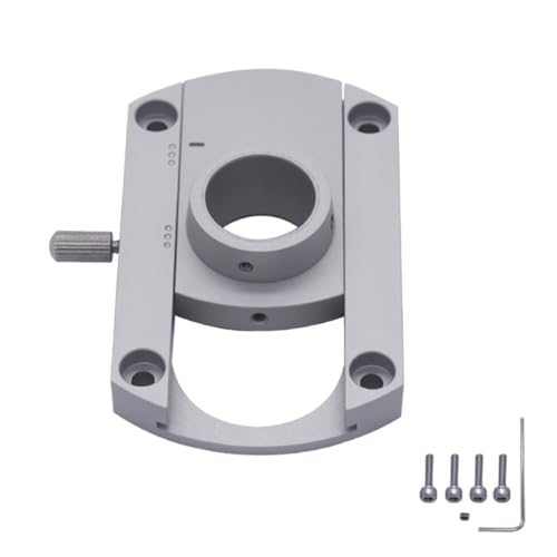 Audio Speaker Adapter Plate 20mm Inner Hole Aluminum Alloy Conversion Arm