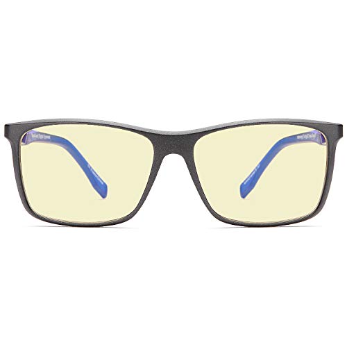 Trust Blue Light Blocking Glasses For Men - Anti Eye Strain Uv Glare Of Digital Screens N Fluorescent Light - Tv Video Gaming Computer Glasses #TOP2