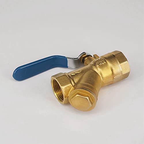 Vanne en laiton de type Y 3/4 pouces pour eau et gaz naturel