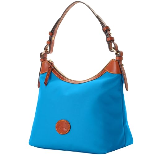Image of Dooney & Bourke Shoulder Bags for Women, Nylon Bag with Removable Adjustable Leather Handle