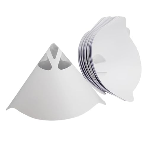 GUOYOU Entonnoir Passoire Cuisine Filtre a Carburant Entonnoir Confiture Filtres à Peinture Coniques Papier Nylon Filtres Maille pour Peinture de Voiture pour Peinture Vernis Liquide Mati