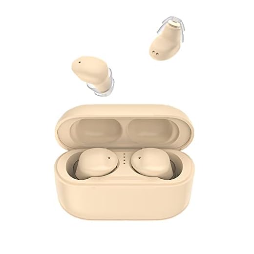 A.FORVI Sleep Earbuds Invisible Bluetooth Earbuds for Sleeping Smallest Sleep Buds Tiny Mini for Side Sleepers Wireless Hidden Headphones Small Discreet Bluetooth Earpiece with Charging Case, Yellow