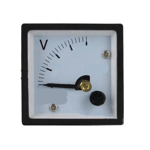 Voltmètre 99C1-V 5 V-500 V indicateur de tension analogique cadran 48 mm aiguille