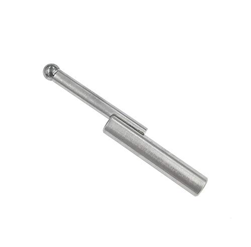 Ball Tip Probe Insert 5mm Diameter Tungsten Carbide Ball 6mm Diameter Shank 52mm Length for Height Gauges 00760164