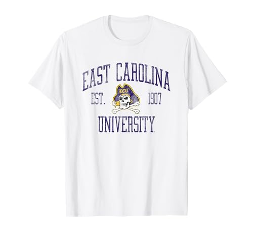 East Carolina Pirates Distressed Formal Logo T-Shirt