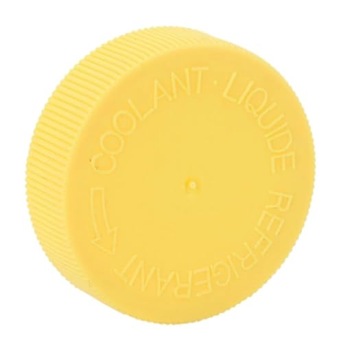 Tapa del depósito de agua de rebose del refrigerante del coche 21712-79900 Para Nissan Para Infiniti Tapa del radiador del motor Tapa del depósito de combustible (Amarillo)