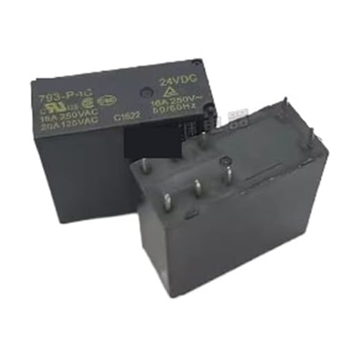 Relé 793 P 1C de 24 VCC componente electrónico SPDT interruptor electromecánico 3 uds 2