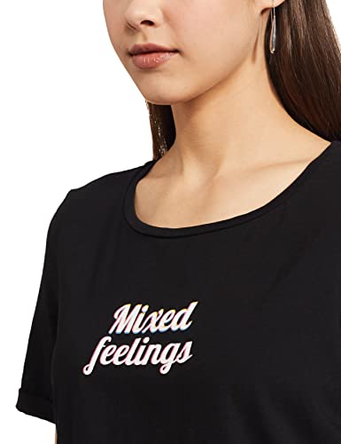 Camiseta Puma Essentials Tee, Puma, Feminina, Preto, G