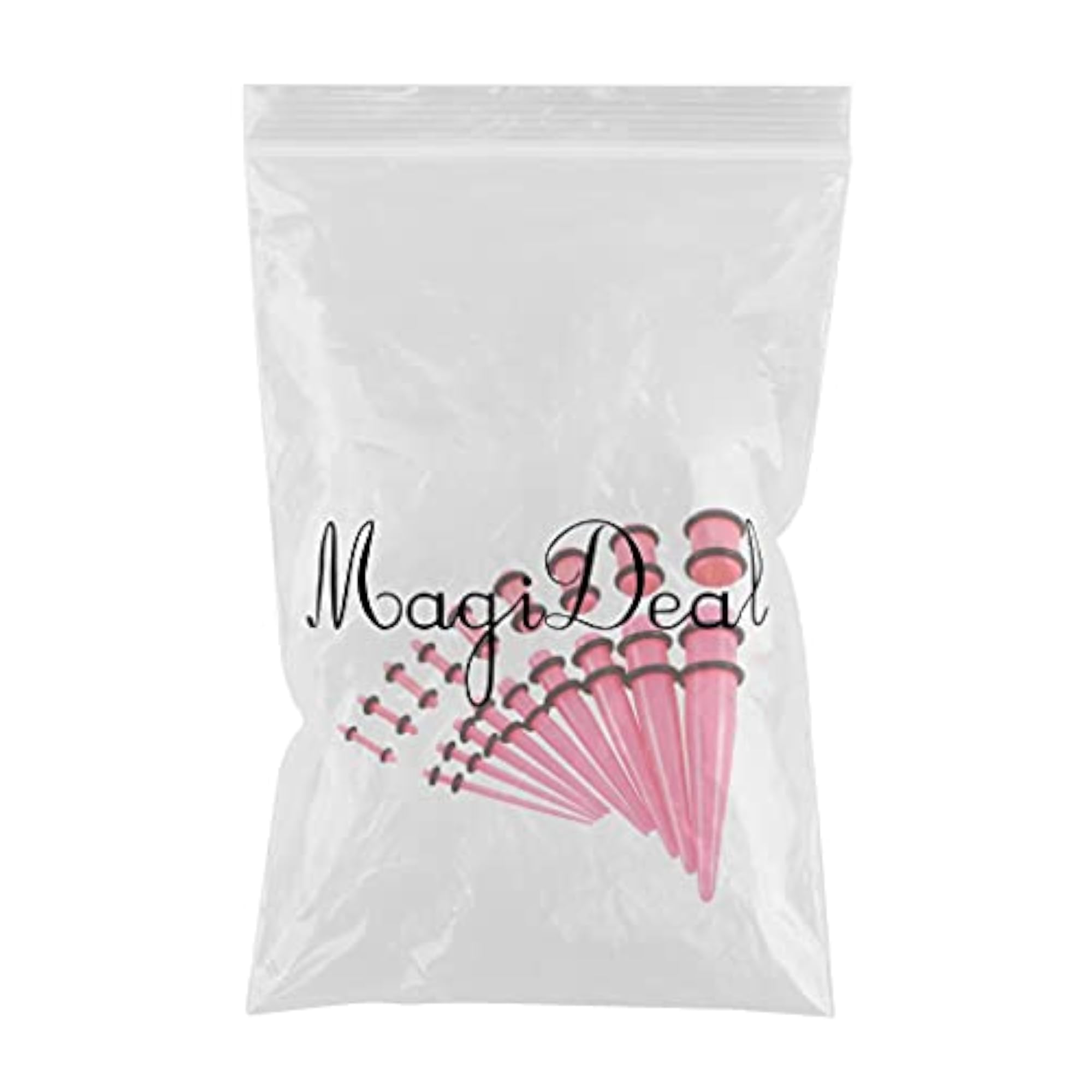 18 Pieces Ear Piercing Kit, Pink