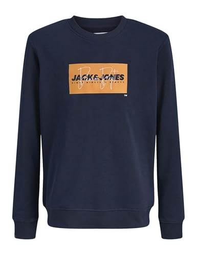 JACK & JONES Jjcole Print Sweat Crew Mni