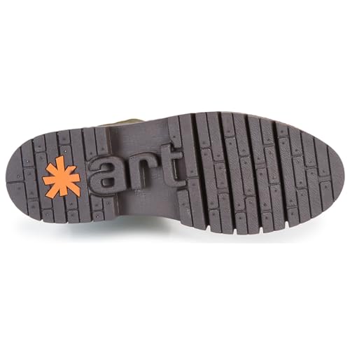 Art Para Mujer. 119531222003_0G3 Botines De Piel 1953 Amberes Verde (39), Plano, Cordones, Casual - 7