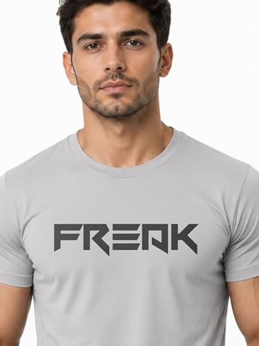 Image of 3Colours RGB Men's Gym Wear T-Shirt - Moisture-Wicking, Quick-Dry, Athletic Fit Workout Tee -Freak