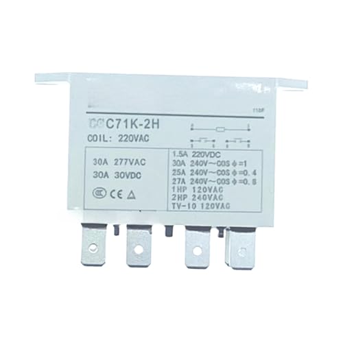 Relais NNC71K AC220V évite la surchauffe de vos moteurs 30A 116F