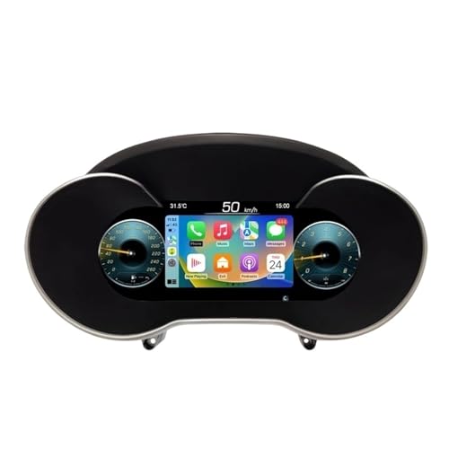 Sistema Linux para panel LCD de coche de 12,3 pulgadas compatible con GLC X253 y W205 NTG5.0