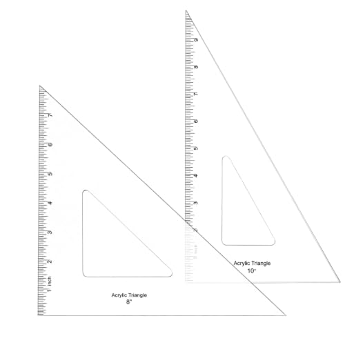 Coopay Triangle Ruler Drafting Set