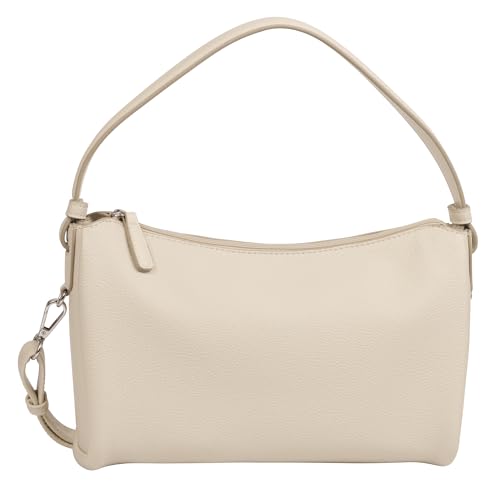 TOM TAILOR Dea Damen Hobo Bag Schultertasche Mittelgroß Weiß