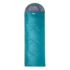 Mountain Warehouse Summit 250 Sleeping Bag – 3/4 Season Insulated & Mummy Shaped Bag – For Spring Summer, Camping & Trekking