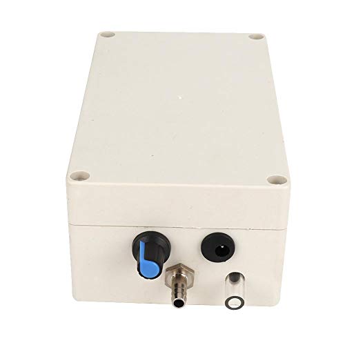Máquina de ordenha elétrica, 5L de aço inoxidável portátil de velocidade ajustável de dupla cabeça d