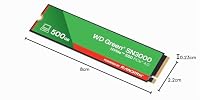 WD Green SN3000 NVMe 500GB – Ansicht 4