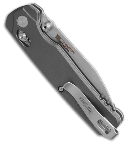 Image of Kershaw Bel Air Pocket Knife, Made in The USA, 3.1 inch CPM MagnaCut Steel Blade, EDC Design, Duralock Locking Mechanism, Manual Folder, Pocketclip