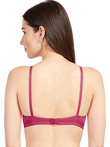 Image of SONARI Omania Womens Non-Padded Cotton Polyester Bras - Solid, Non-Wired, Medium Coverage, Hand Washable (Pack of 2)