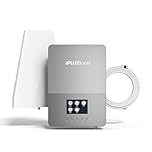 AplusBoost Cell Phone Booster for House & Cottage with LCD Display,Built-in Antenna,Cell Signal Booster Canada Boost 3G 4G LTE & 5G Data for All Canadian Carriers, ISED Approved