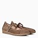 Imagen de miMaO Zapatos Planos cómodos con Hebilla para Mujer Anchas Taupe