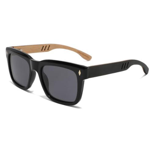 Lunettes de soleil polarisées homme avec clous monture élégante sensation haut de gamme