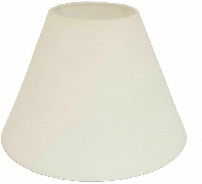 Cream Cotton Fabric Coolie Ceiling & Table Lamp Light Shade (18 Inch)