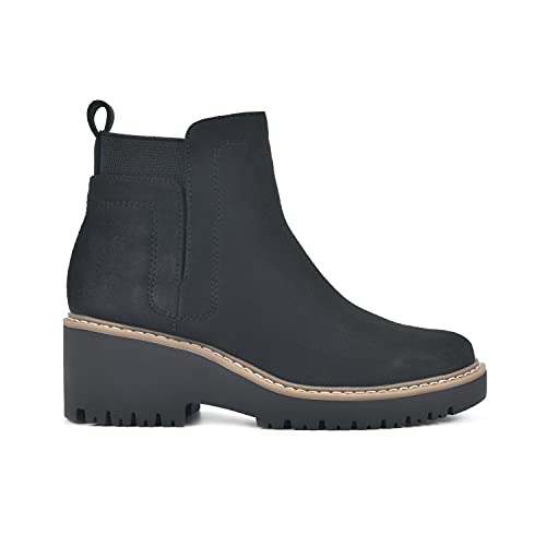 White Mountain Women's Chelsea Platform Wedge Boots #TOP25