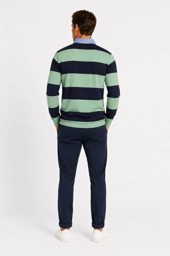 GANT REG Chambray Stripe Heavy Rugger – Ansicht 5