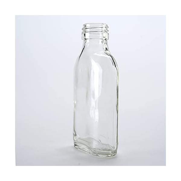 SUPERBUTELKI.PL Mini Glasflaschen - Glasflaschen fÃ¼r SÃ¤fte und GetrÃ¤nke - Glasflaschen mit Korken - Glasgeschenkflaschen (100, 100 ml) – Bild 4