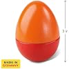 HABA Fun with Sounds Wooden Eggs - 5 Acoustic Sounds, Made in Germany, Kids Musical Instruments, Toddler Sensory Toys Montessori Toys for 2 yrs+