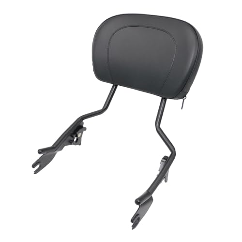 Sissy bar moto détachable et coussin arrière pour vos road trips en Harley Touring Electra King