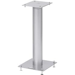 NorStone Stylum Pied d’enceinte bibliothèque Structure acier Hauteur 50 cm Finition Argent - Les Beatles, Paul McCartney, John Lennon, RIngo Starr, George Harrison