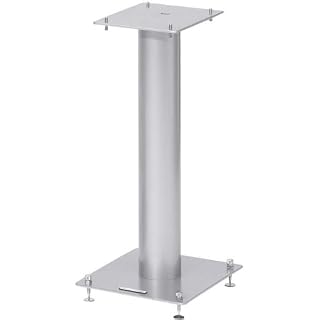 NorStone Stylum Pied d’enceinte bibliothèque Structure acier Hauteur 50 cm Finition Argent - Les Beatles, Paul McCartney, John Lennon, RIngo Starr, George Harrison