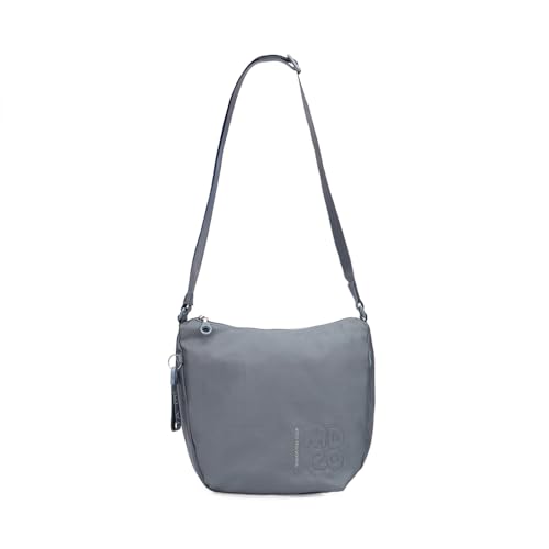 Borsa a tracolla realizzata in mitrix, materiale storico Mandarina Duck che si caratterizza per resistenza, versatilità ed effetto cangiante. Presenta una tasca esterna zippata, comode e organizzate tasche interne, incluso un apposito vano porta cellulare.