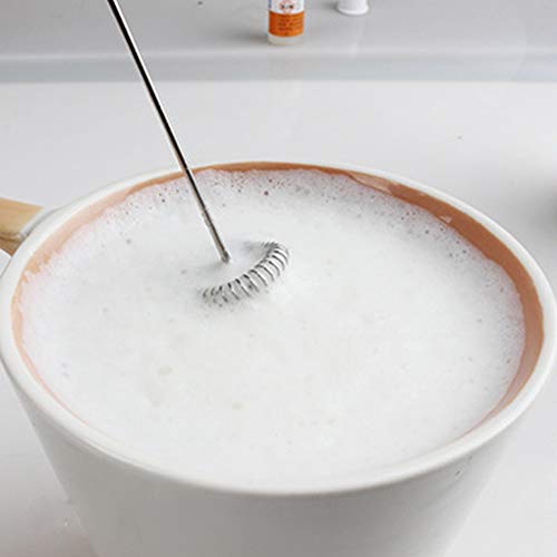 Elétrico Mini Handle Cozinhar Juice Eggbeater Bebidas quentes Leite Frother Coffee Agitador Foamer W