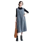 4. Idéale pour Toutes les Saisons : Cette robe est parfaite pour le printemps, l'automne et l'hiver, idéale pour le travail, l'école, les voyages ou les sorties décontractées, permettant une allure à la fois élégante et confortable.