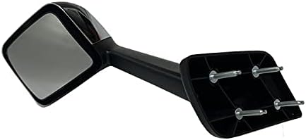 Miniatura 6 de Espejo de capó para camión International LT, montaje del lado del conductor cromado espejo de capó para camión International LT lado izquierdo